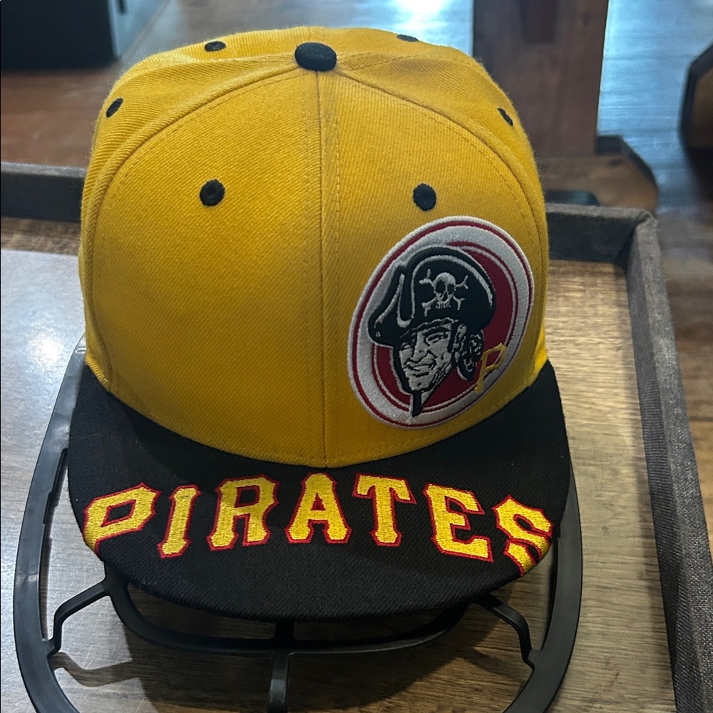 New Era Yellow and Black Pirates Hat